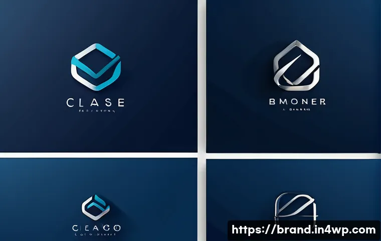 브랜드 아이덴티티를 위한 디자인 가이드라인 - A modern brand identity design concept showcasing a logo with a minimum 10mm clear space around it, ...